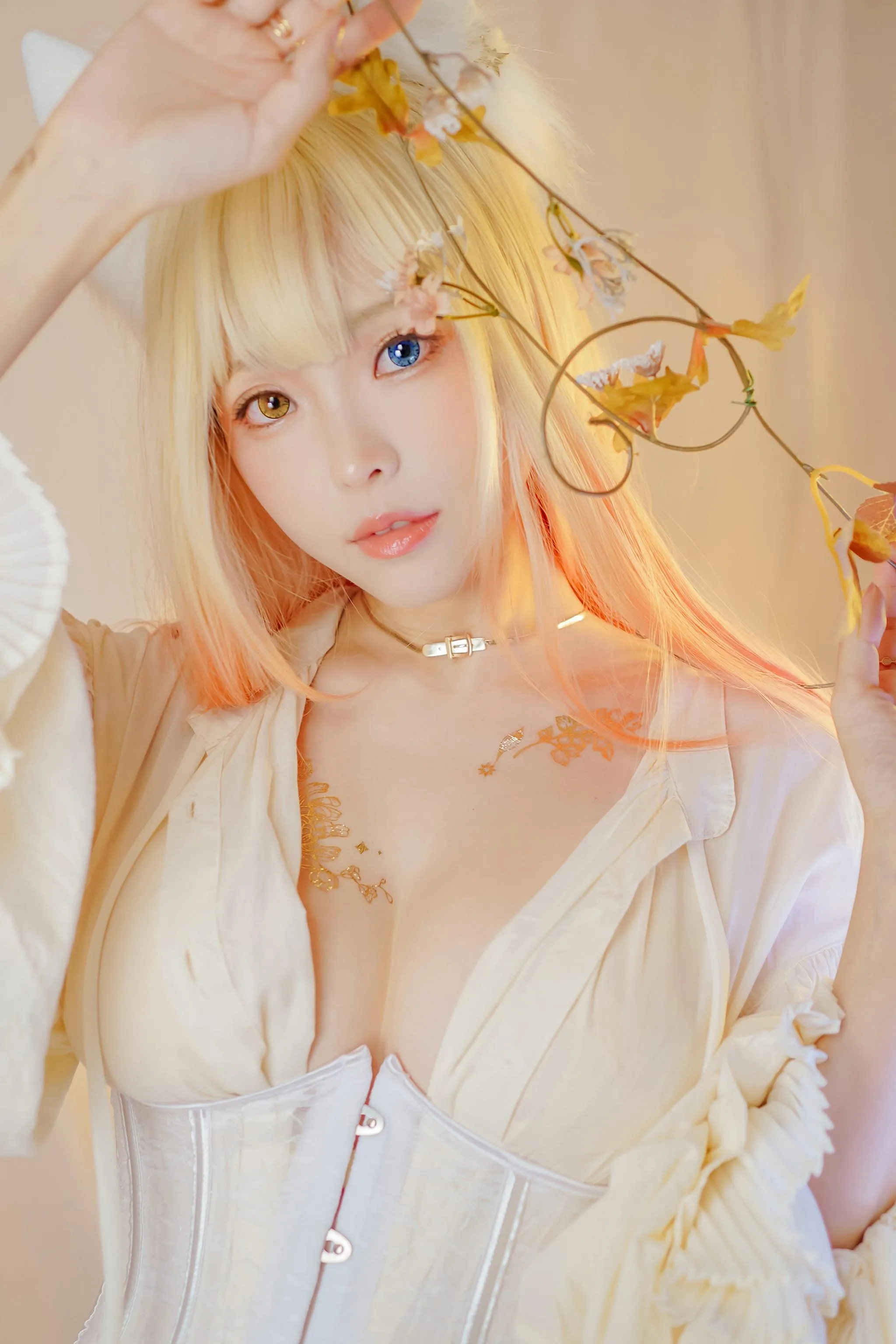 ElyEE子 – NO.77 Original Witch  Cat魔女與貓-Odd-eyed cat __ [41P]插图5